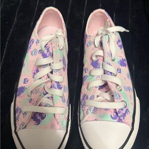 Converse Kids Sneakers size 2 - Pink and Purple